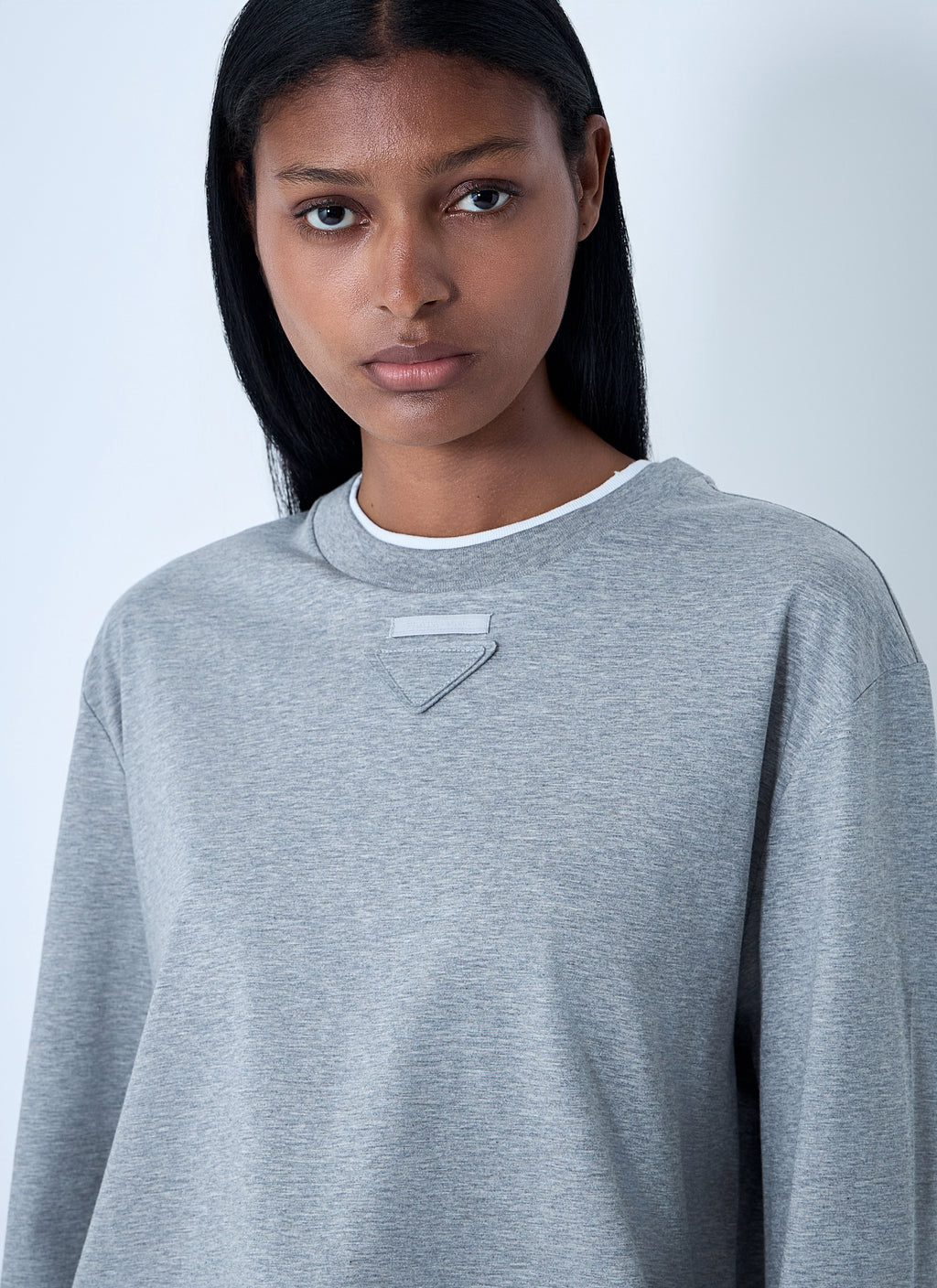Prada Women Logo Motif T-Shirt
