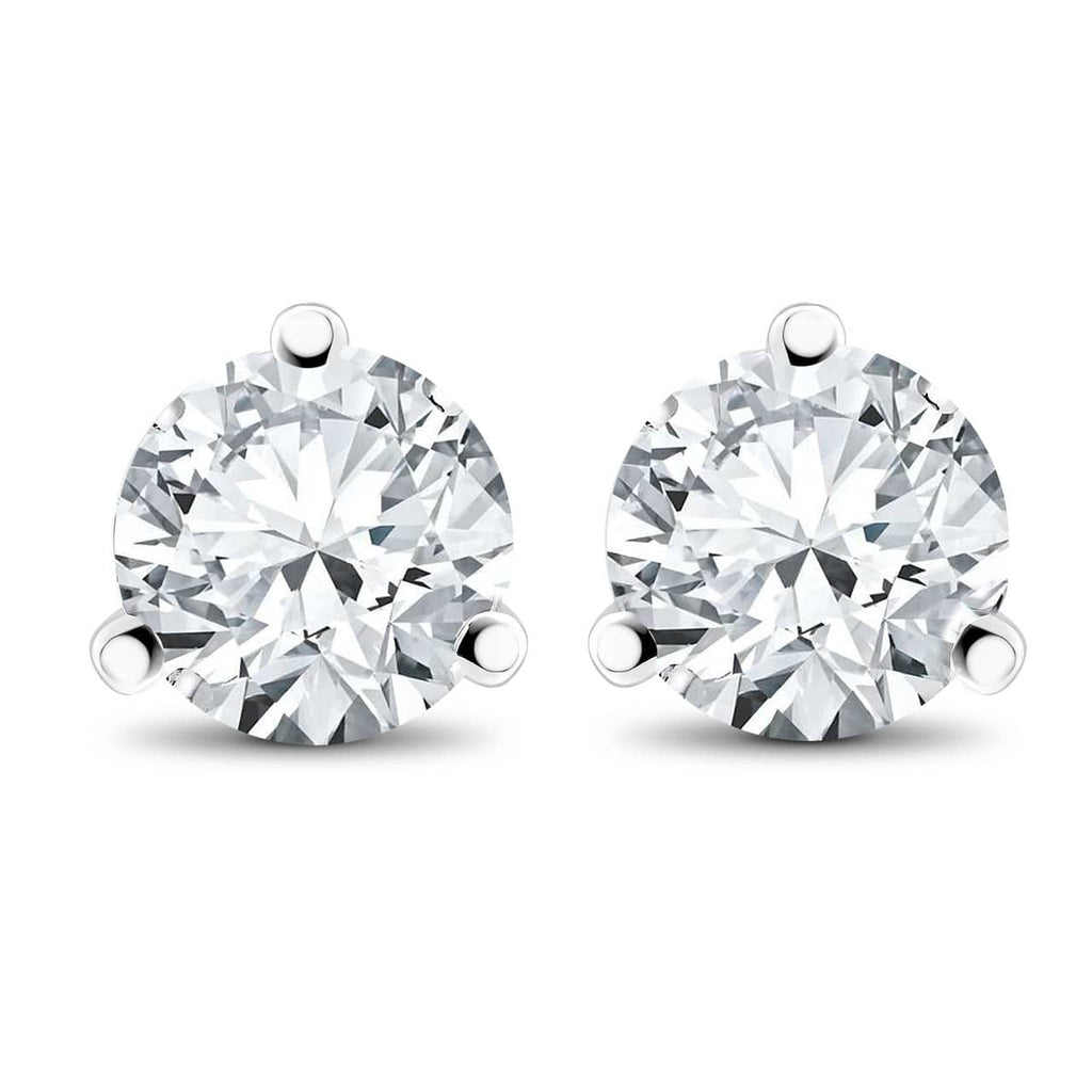 3/4 ct TDW Lab Grown Diamond Martni Studs Lab Grown