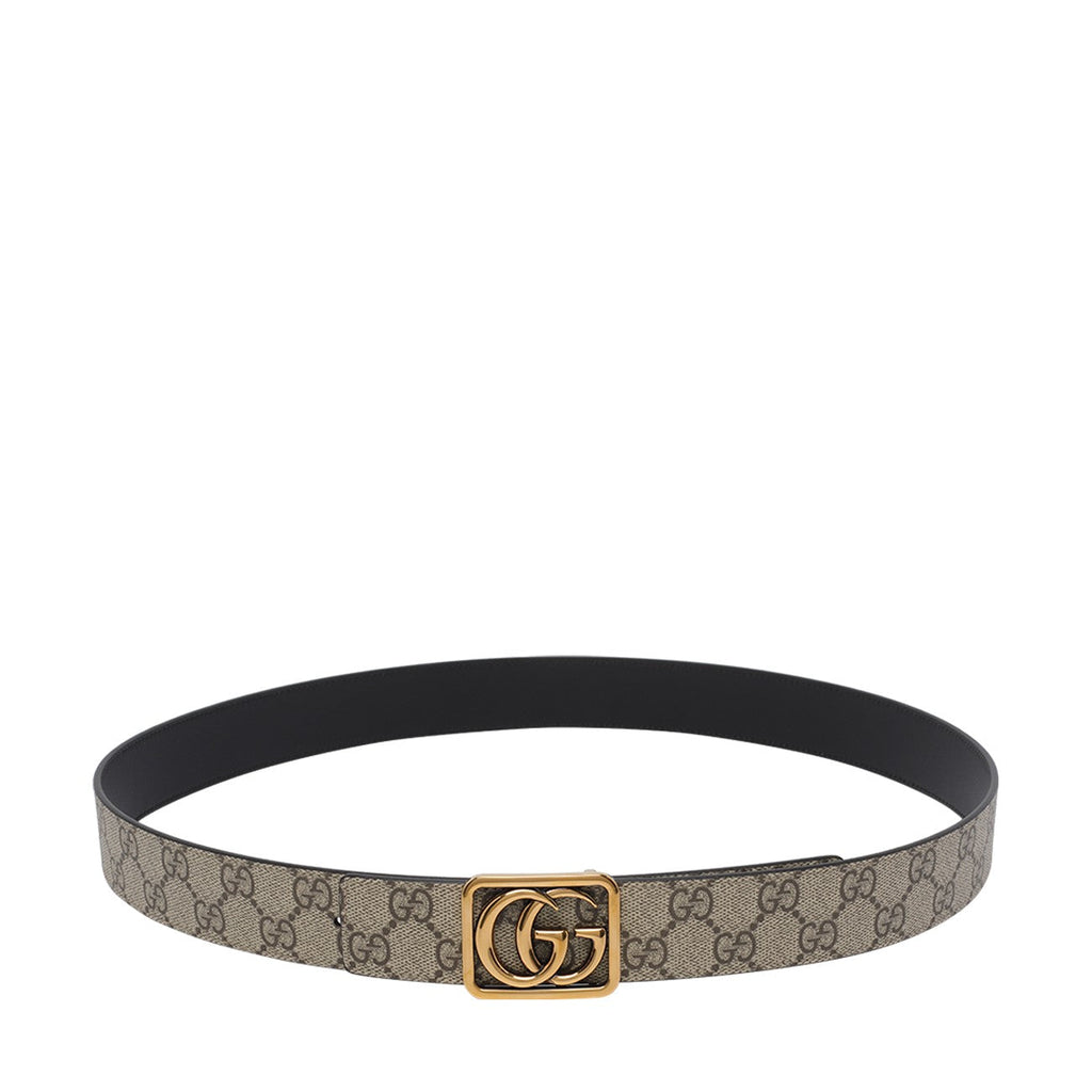 Gucci Men Reversible Gg Marmont Belt