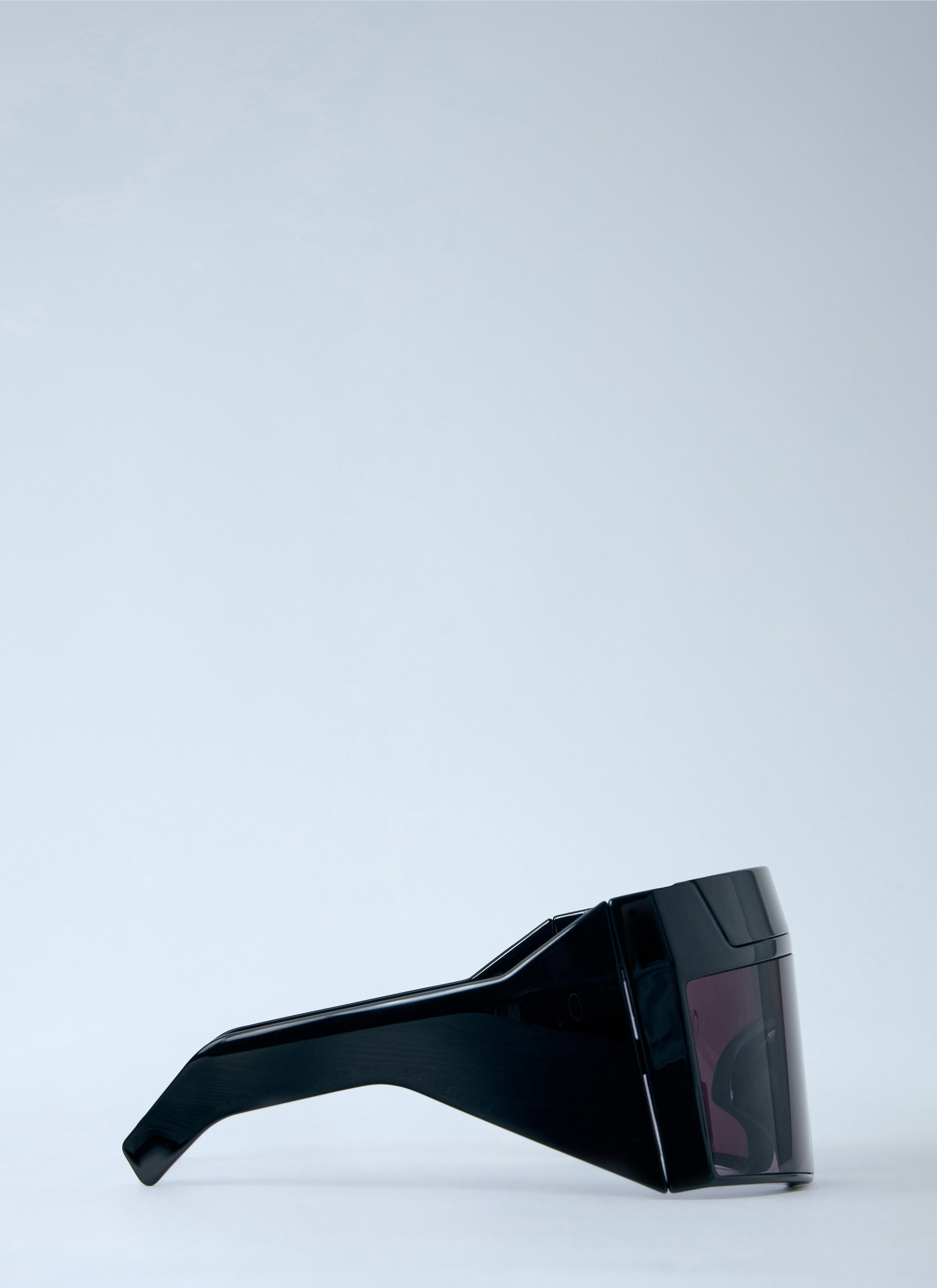 Rick Owens Men Shield-Frame Sunglasses