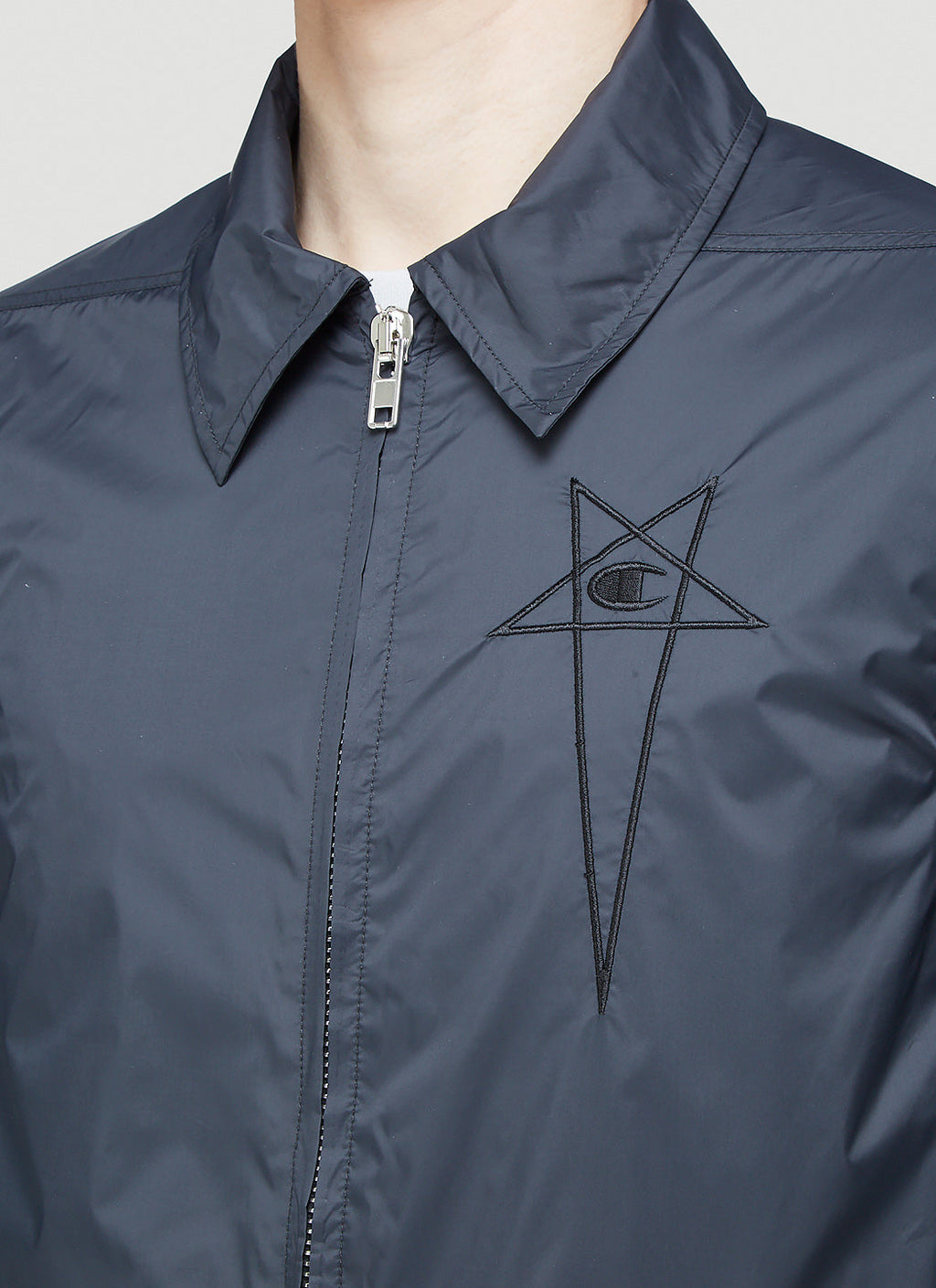 Rick Owens X Champion Men Worker Windbreaker Jacket