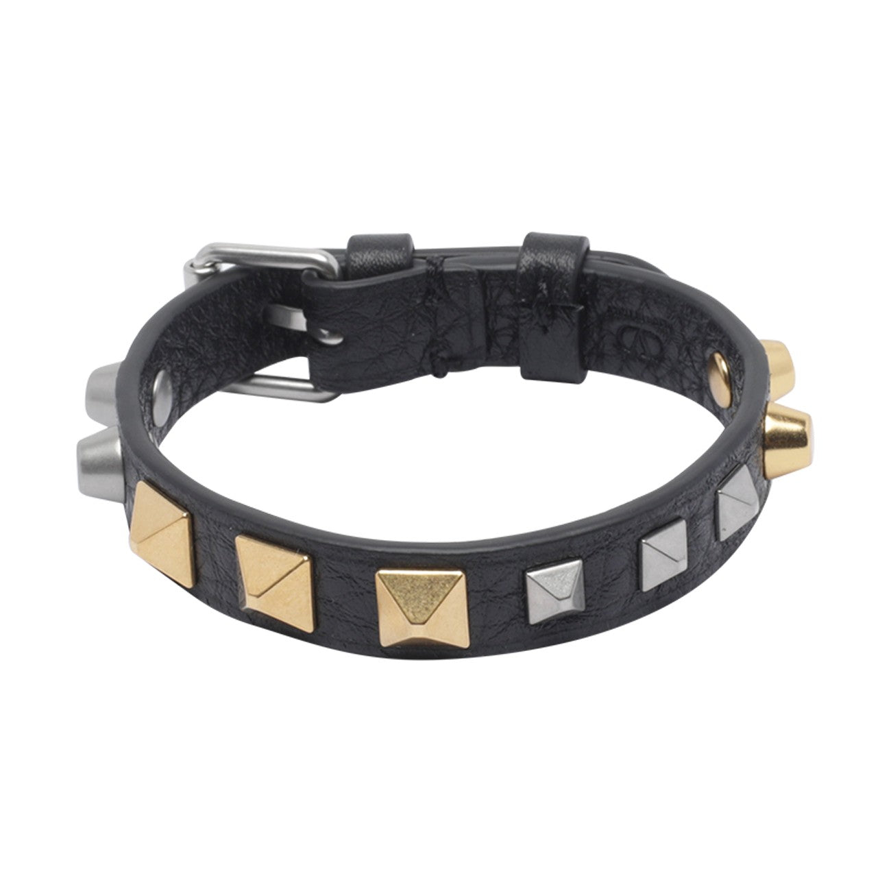 Valentino Garavani Men Rockstud Bracelet With Studs