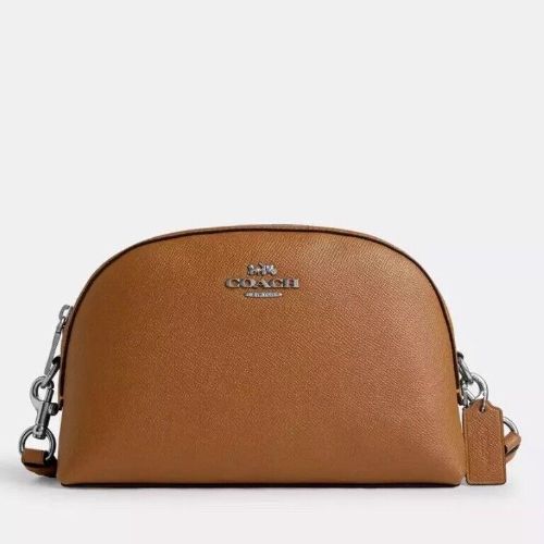 NWT Coach Leather Madi Crossbody Medium Bag In Tan