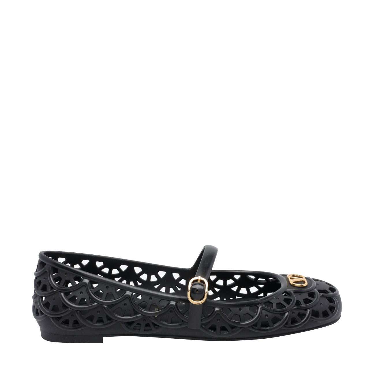 Valentino Garavani Women Scallops Motif Ondette Flats