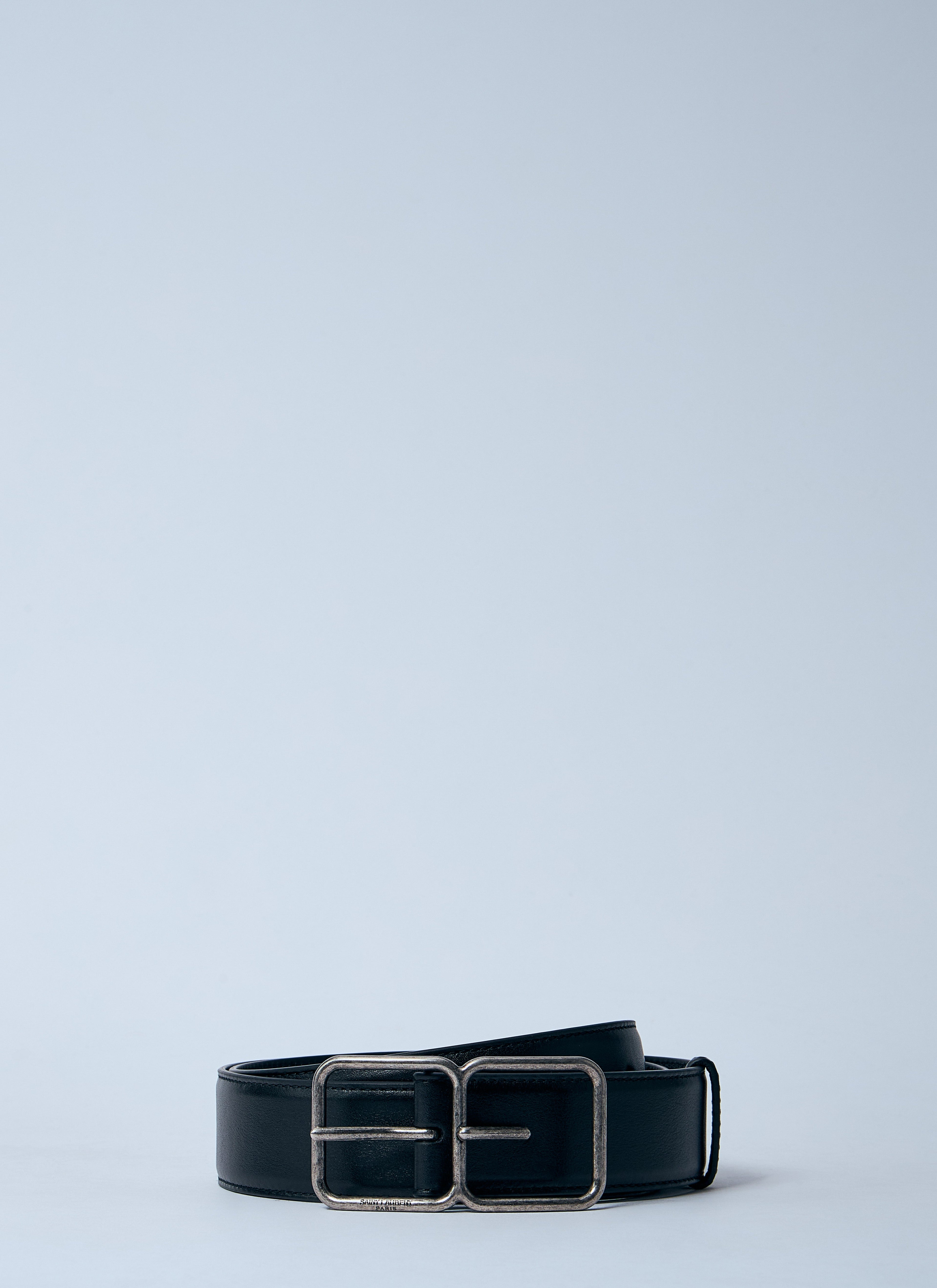 Saint Laurent Men Double Frame Belt