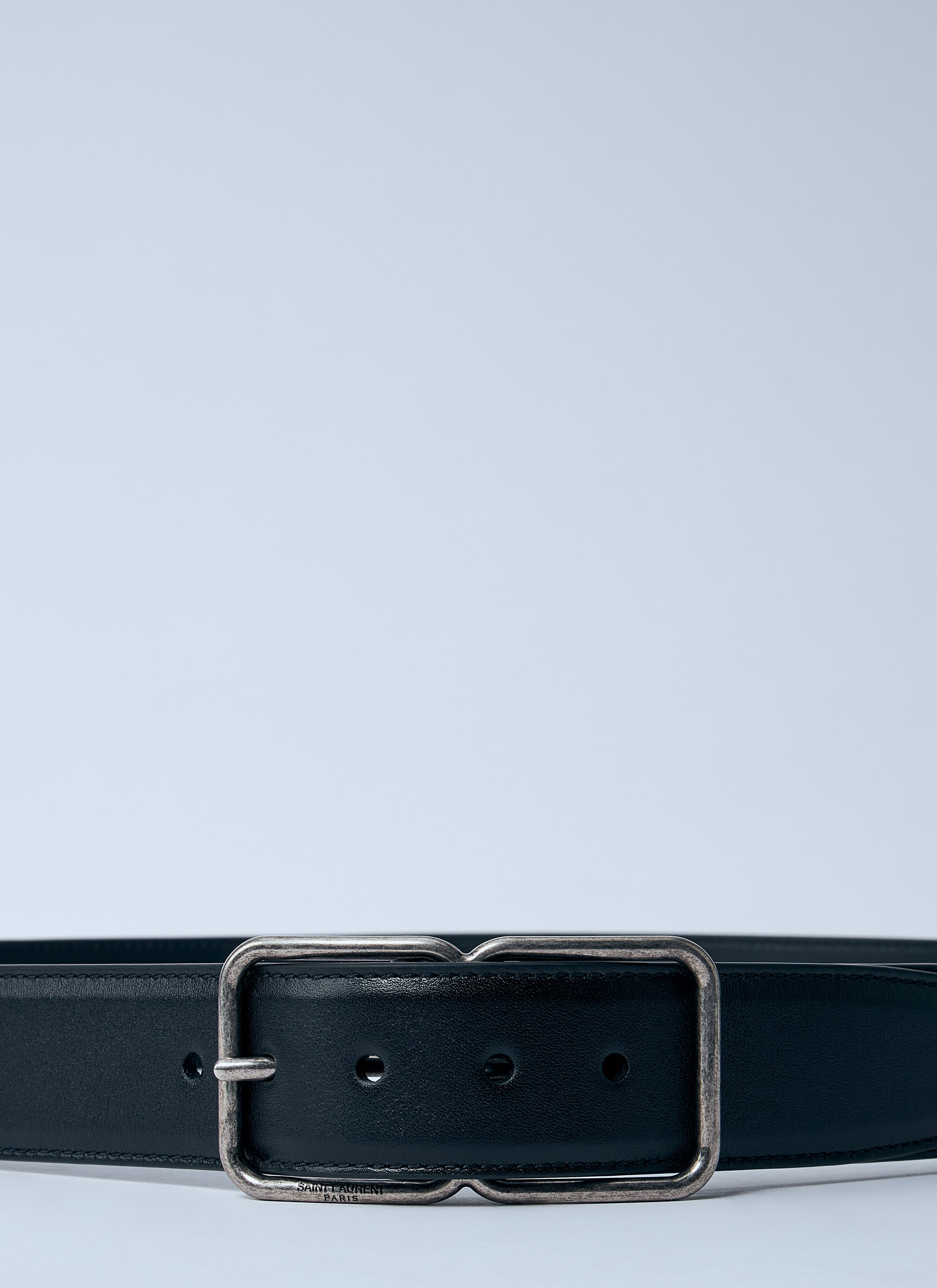 Saint Laurent Men Double Frame Belt