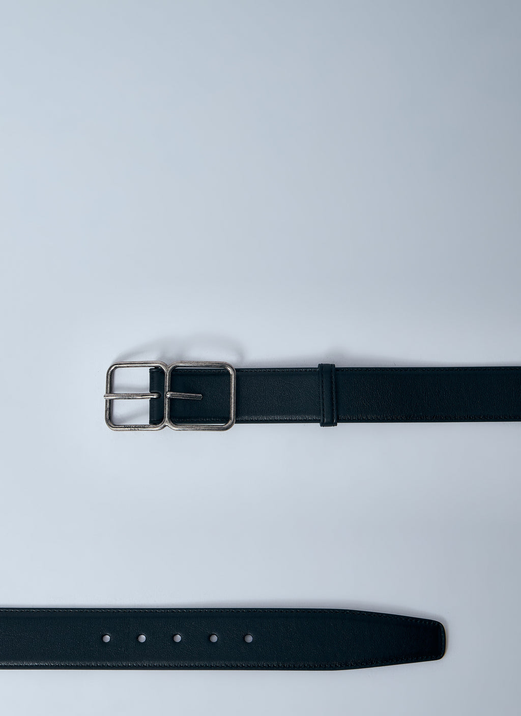 Saint Laurent Men Double Frame Belt