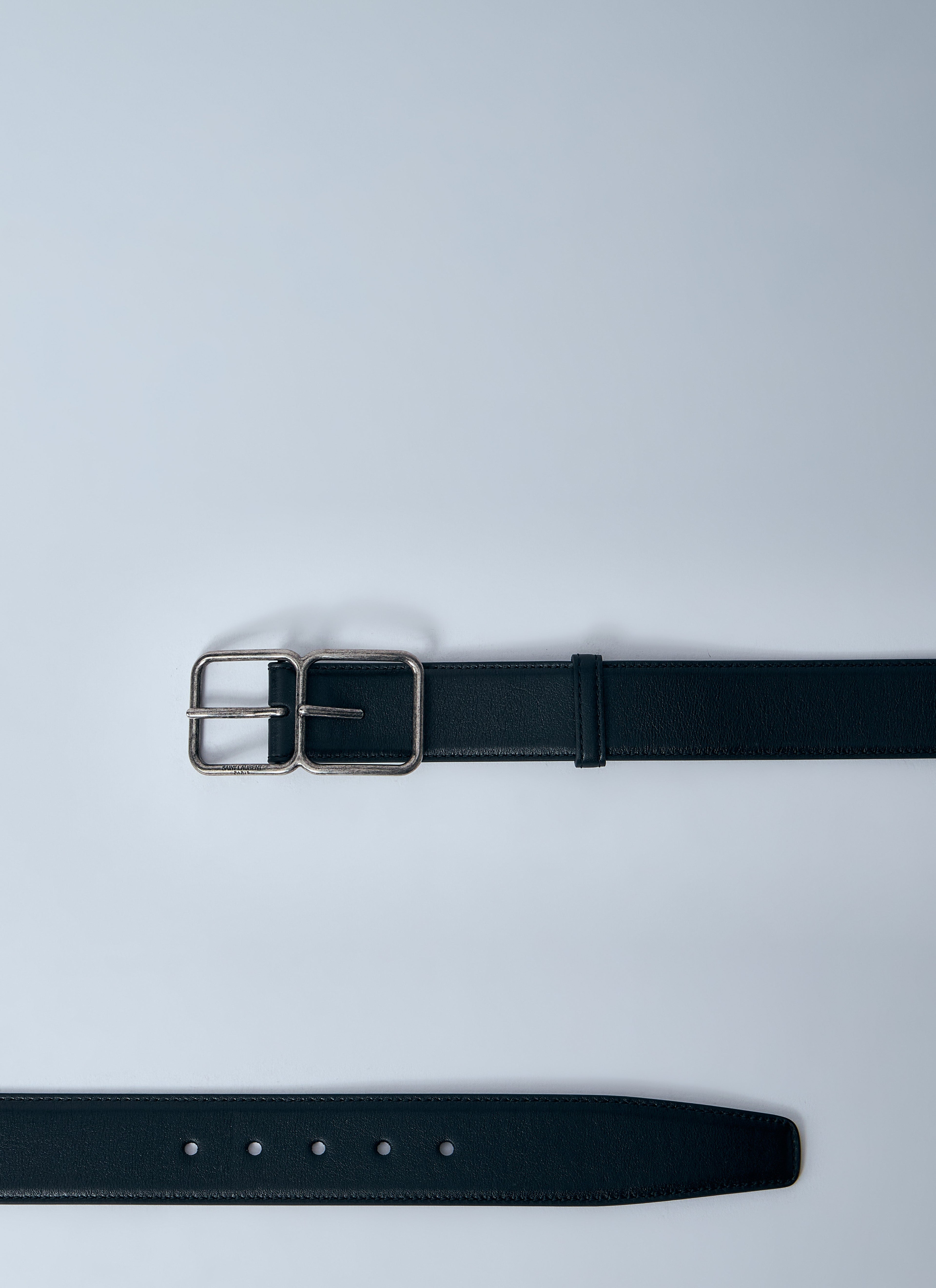Saint Laurent Men Double Frame Belt