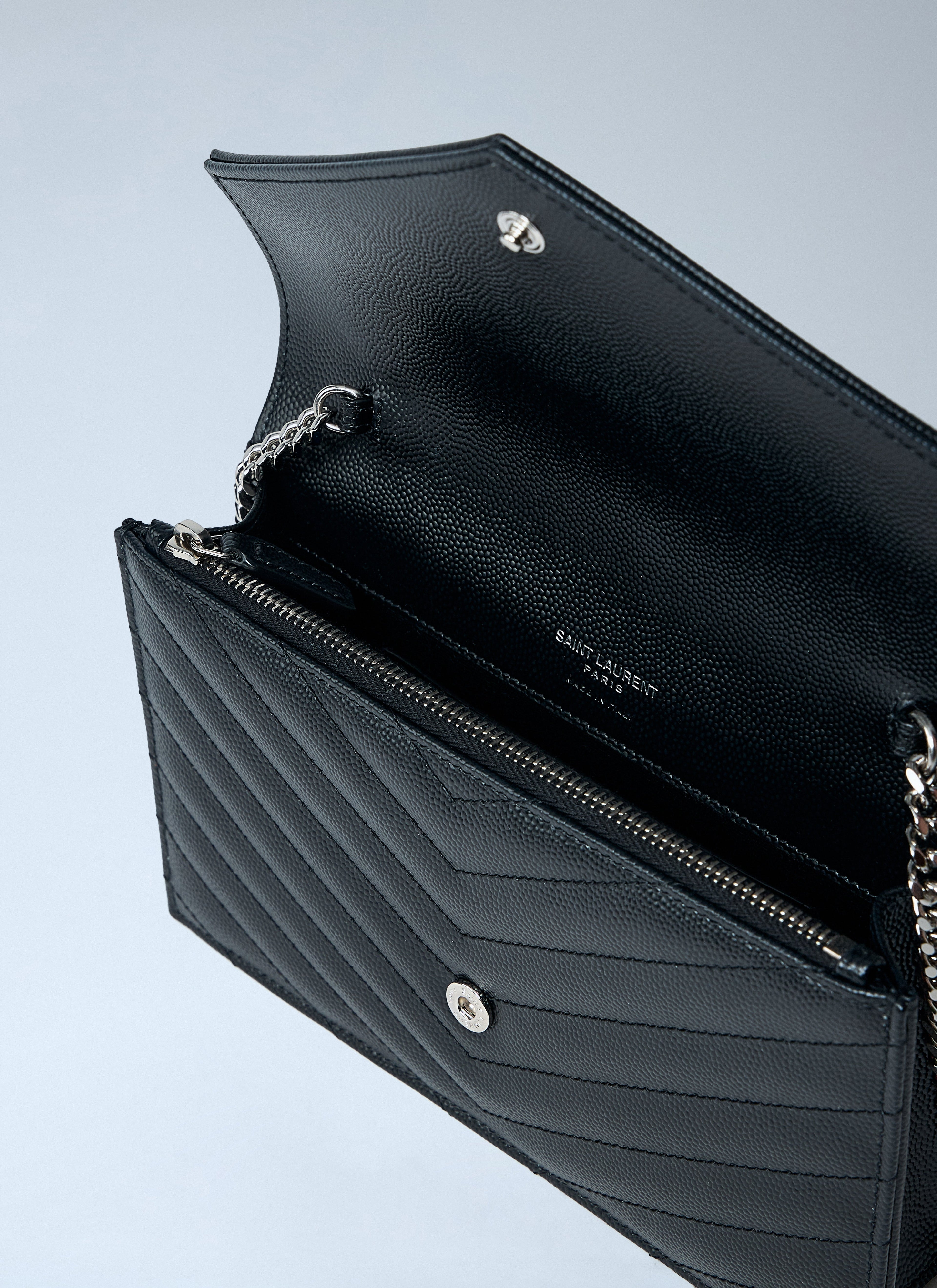 Saint Laurent Women Cassandre Envelop Chain Wallet