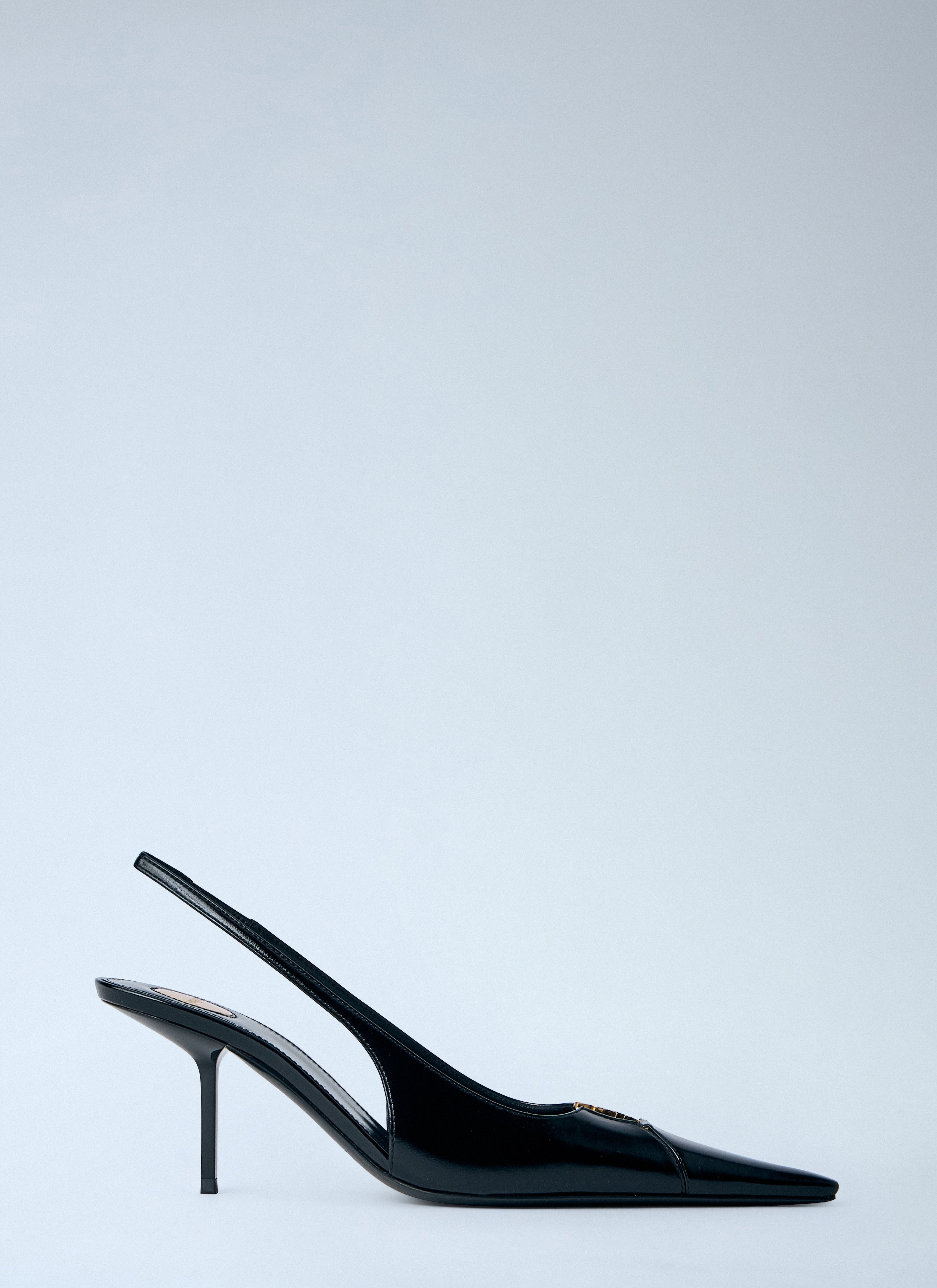 Saint Laurent Women Babylone Breteuil Slingback Pumps