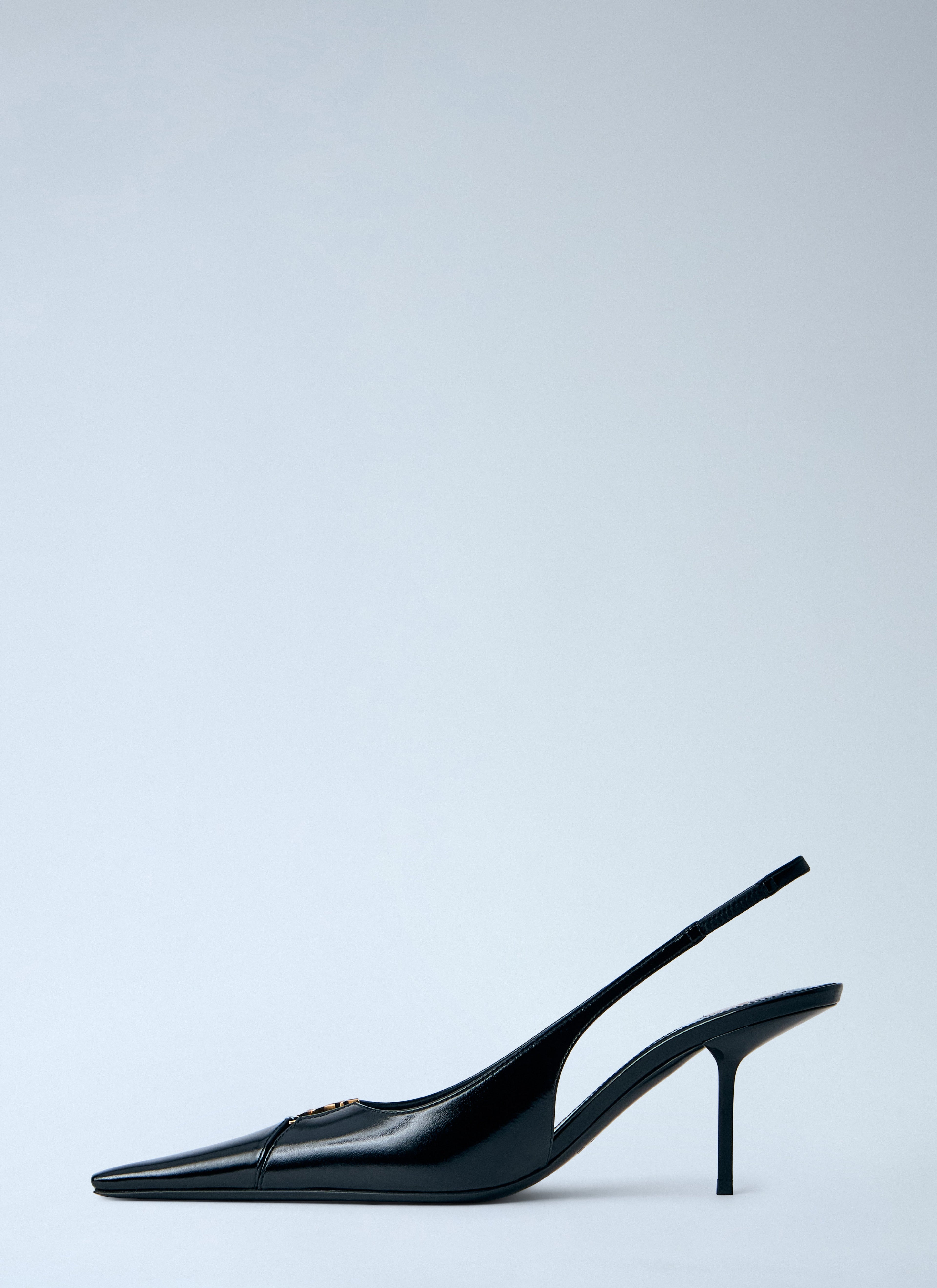 Saint Laurent Women Babylone Breteuil Slingback Pumps