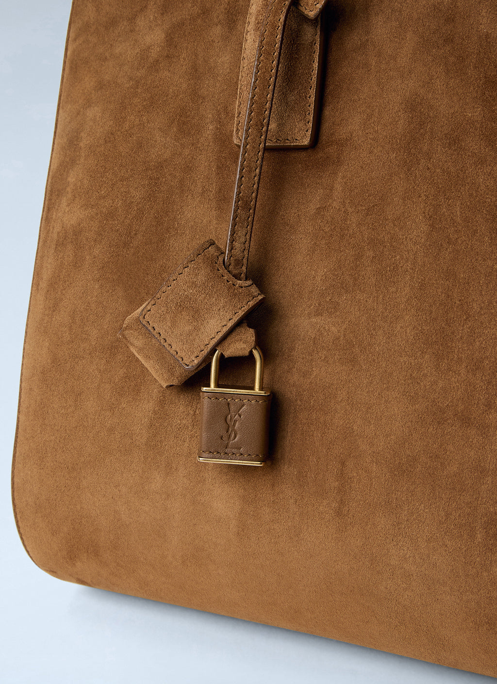Saint Laurent Women Sac De Jour Suede Handbag