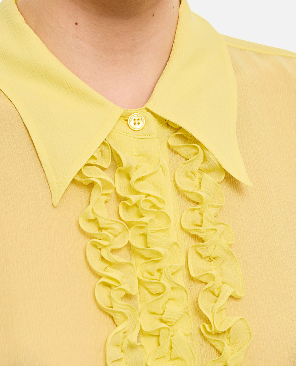 Stella Mccartney Women Ruffled Slim Shirt