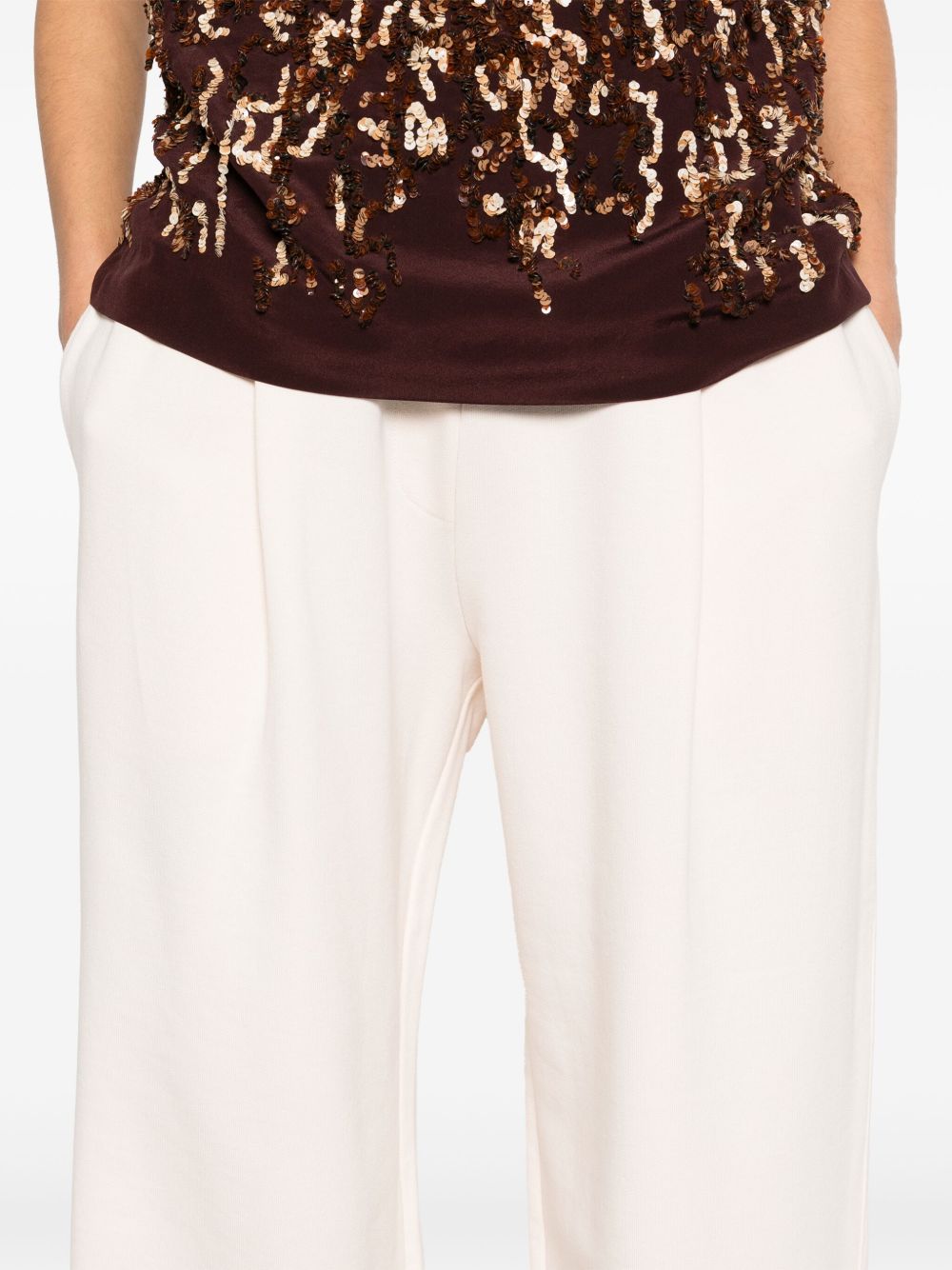 Dries Van Noten Women Hartia Cotton Trousers