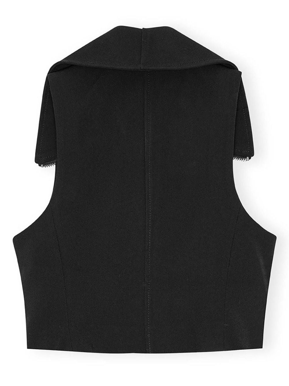 Ganni Women Zipped Vest