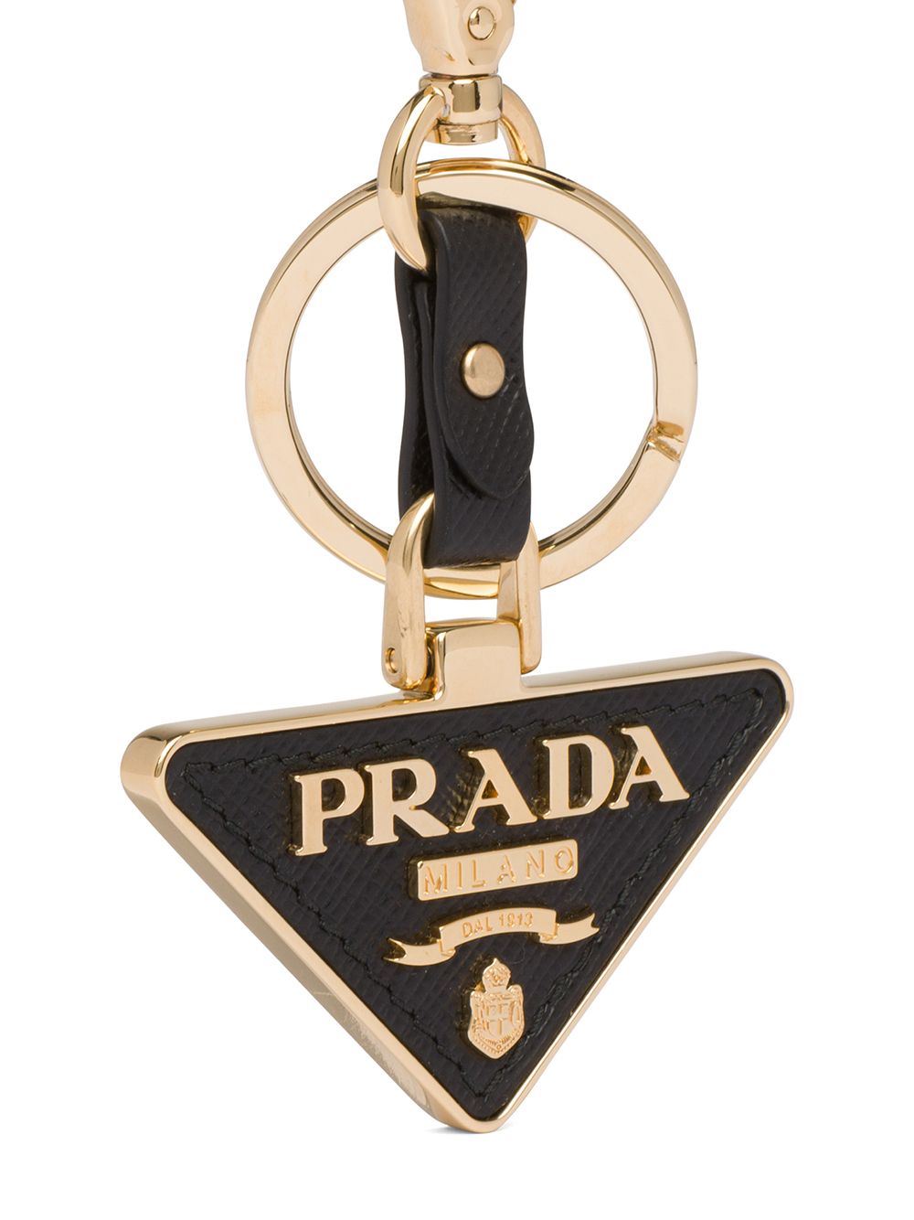 Prada Women Saffiano Keyring