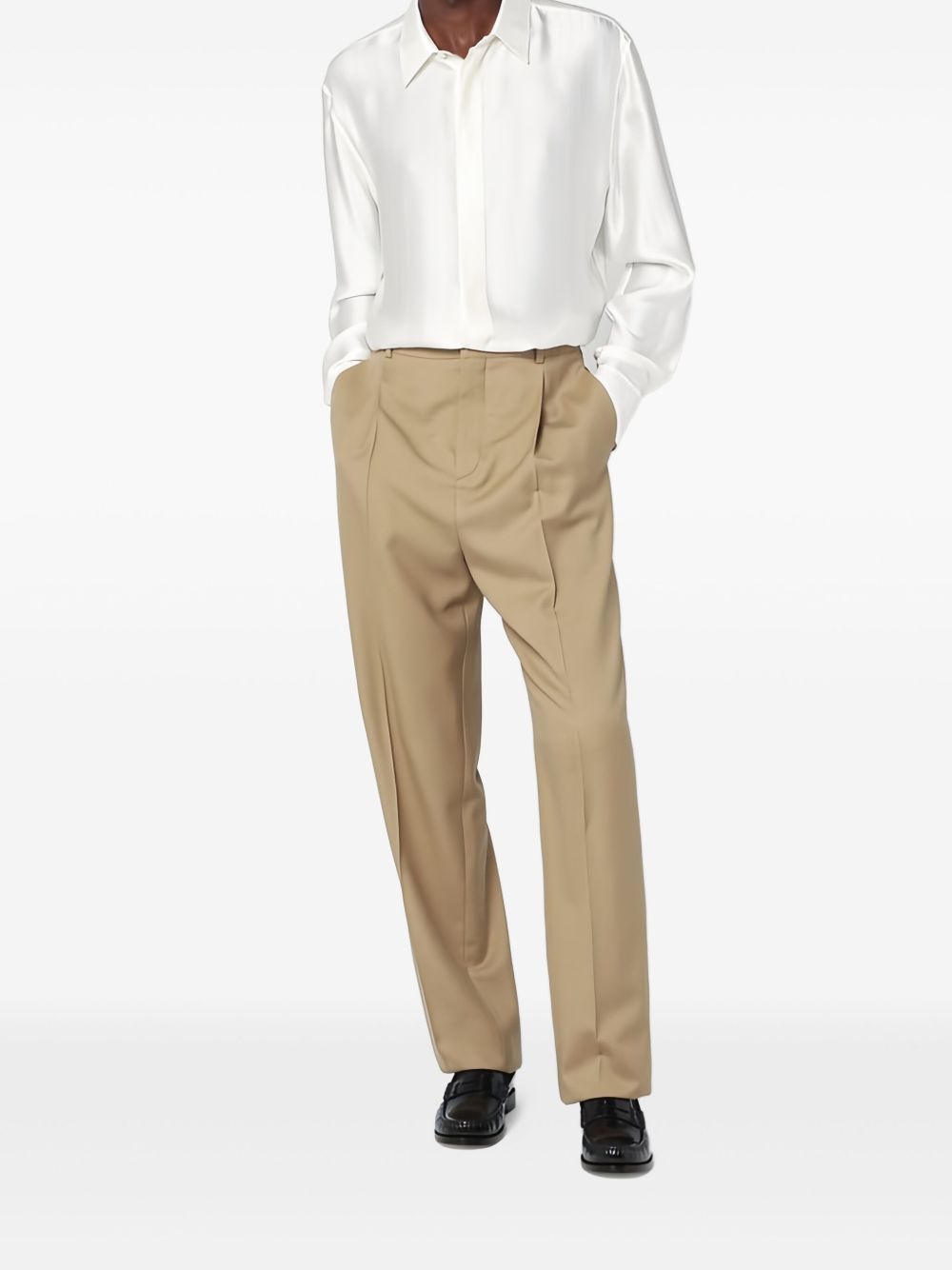Saint Laurent Men Wool Trousers