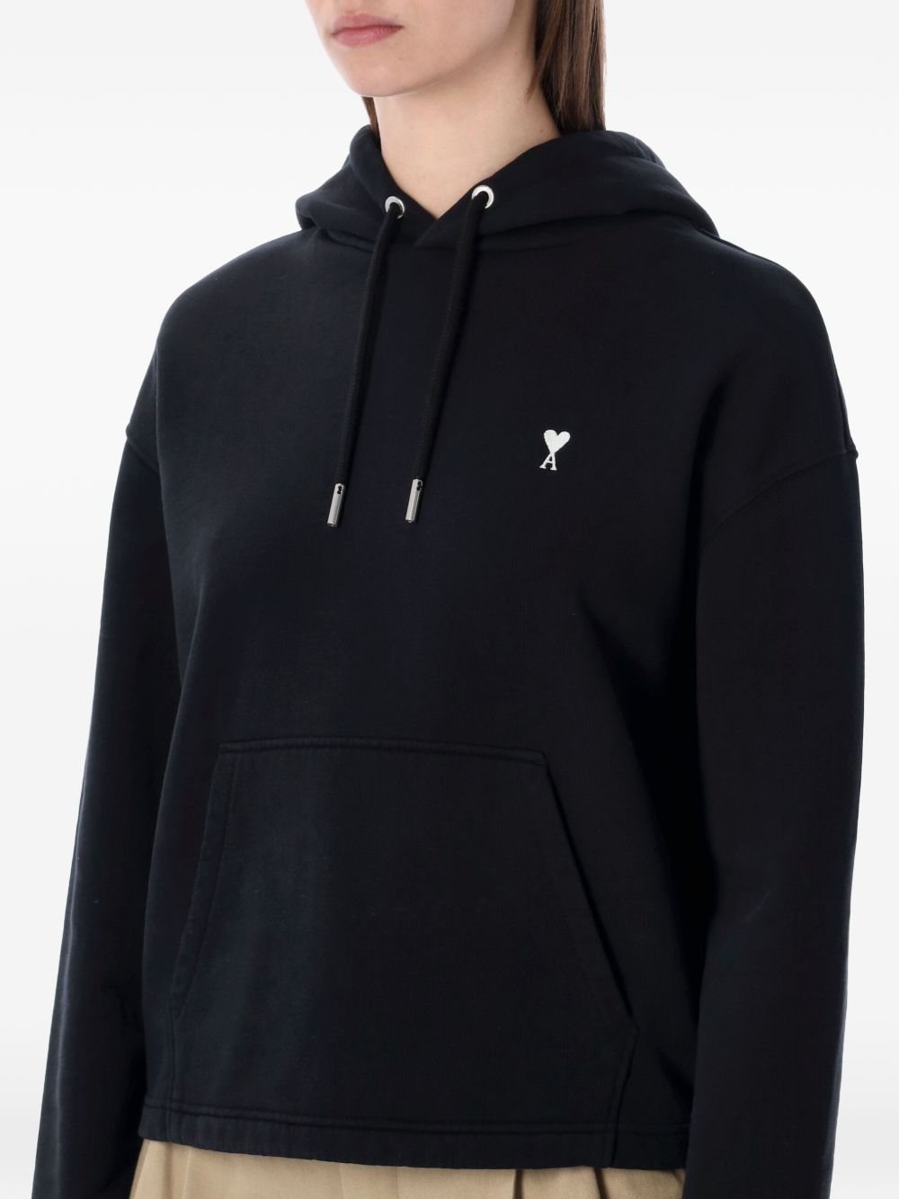 Ami Paris Women Ami De Coeur Cotton Hoodie