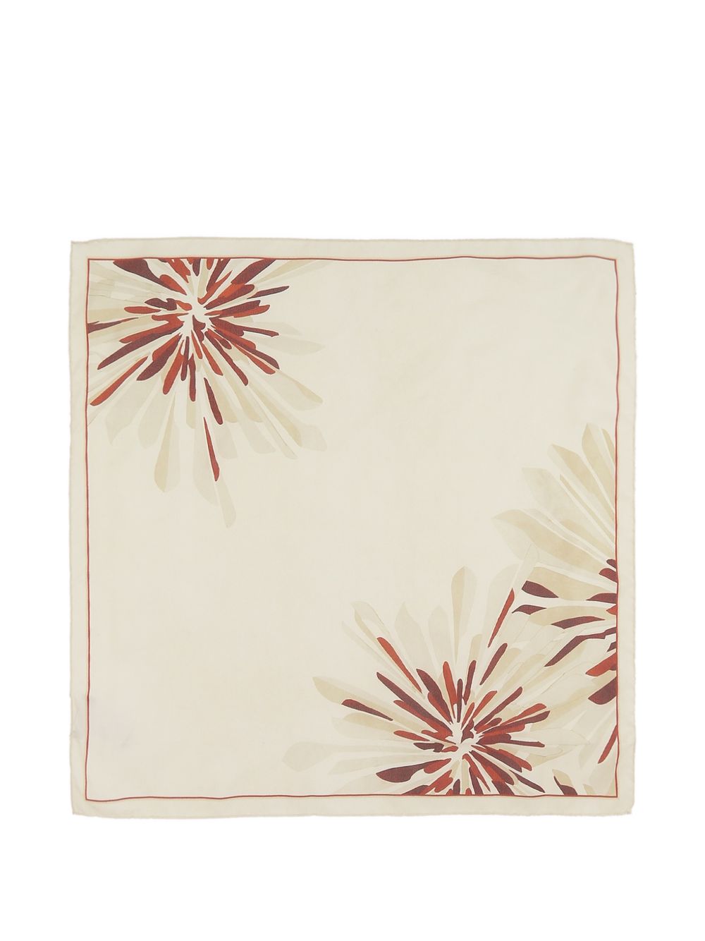 Brunello Cucinelli Women Printed Silk Foulard