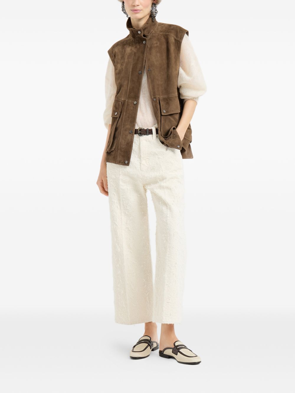 Brunello Cucinelli Women Cotton Trousers
