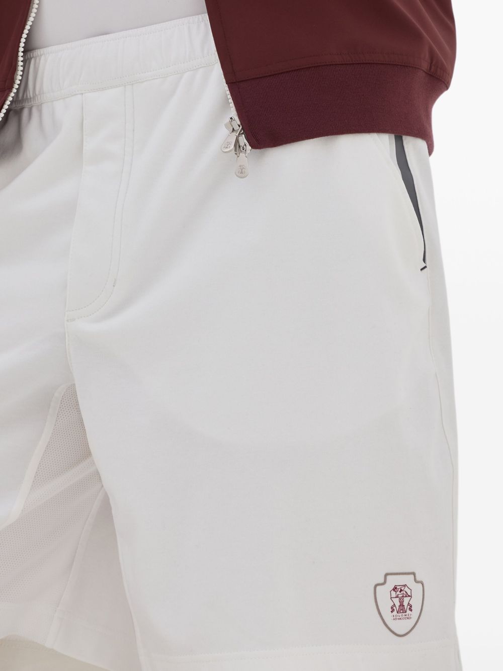 Brunello Cucinelli Men Cotton Bermuda Shorts