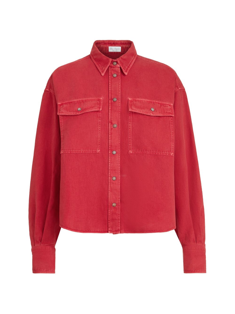 Brunello Cucinelli Women Cotton And Linen Blend Shirt