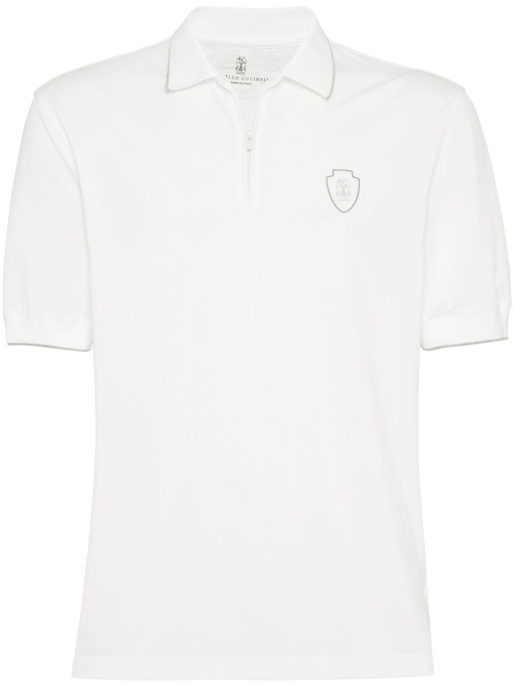Brunello Cucinelli Men Cotton Polo Shirt