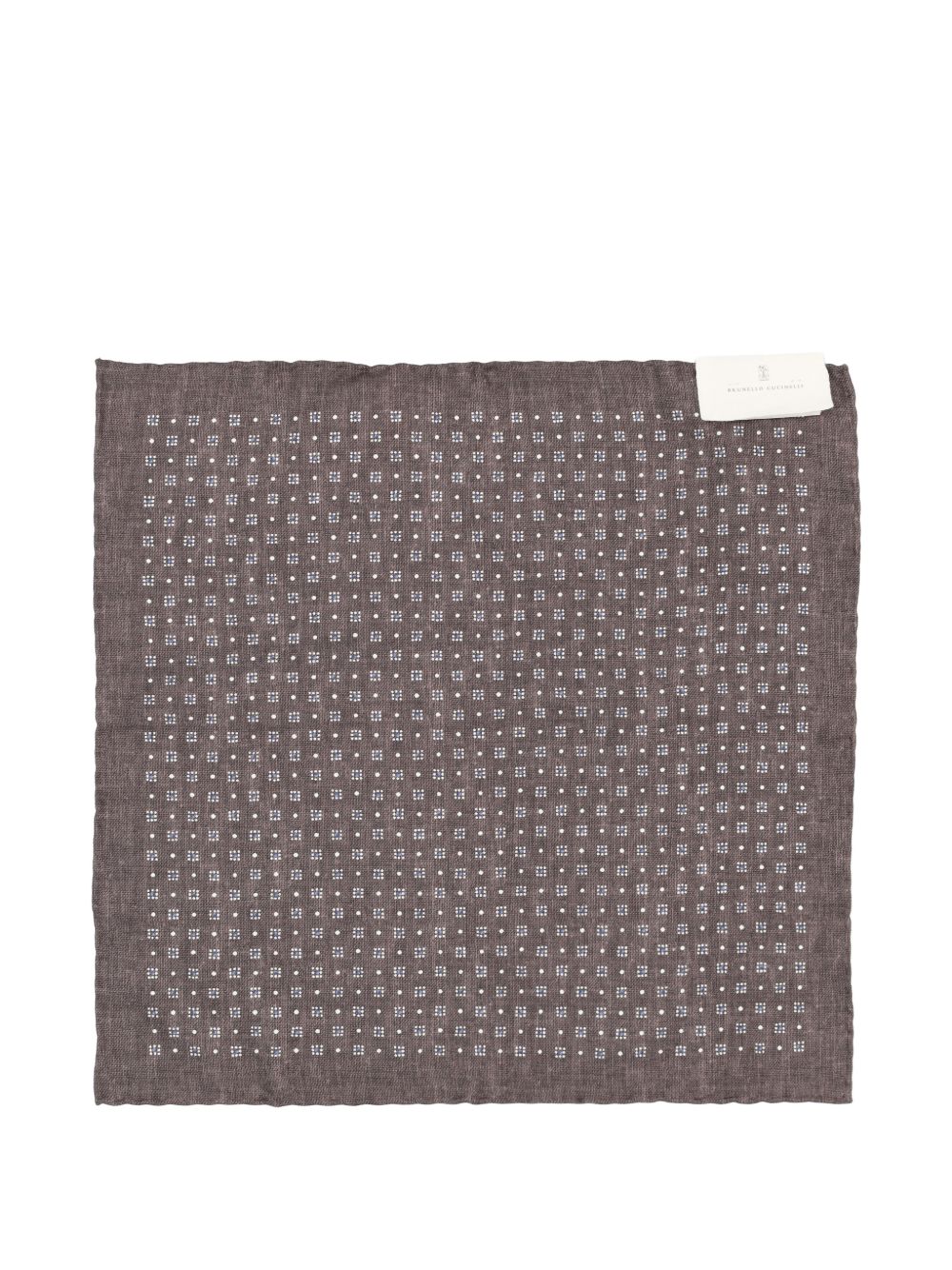 Brunello Cucinelli Men Printed Silk Pochette
