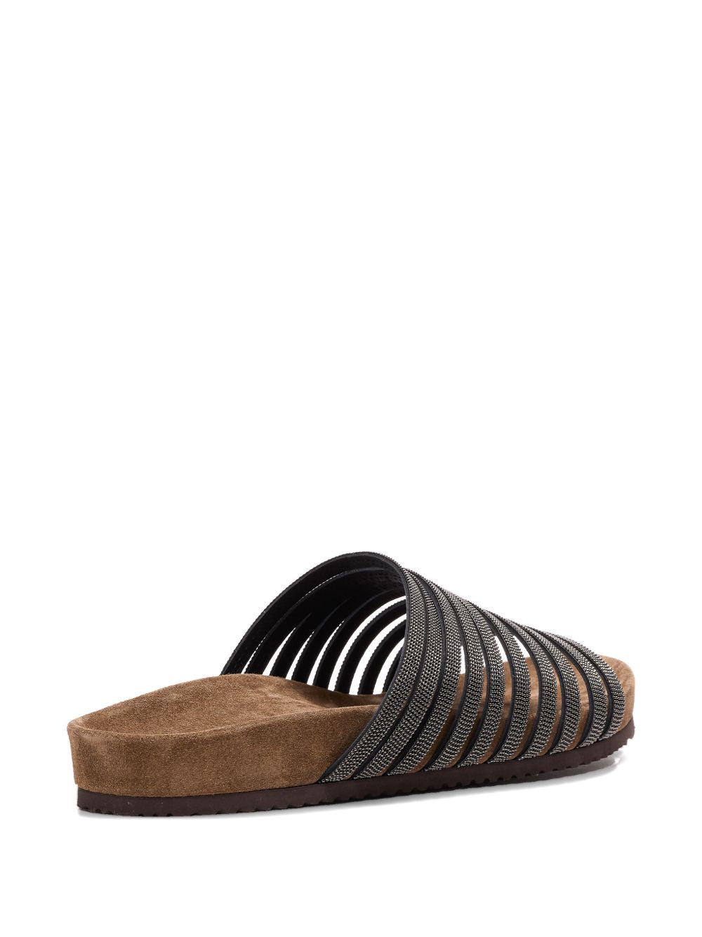 Brunello Cucinelli Women Leather Flat Sandals