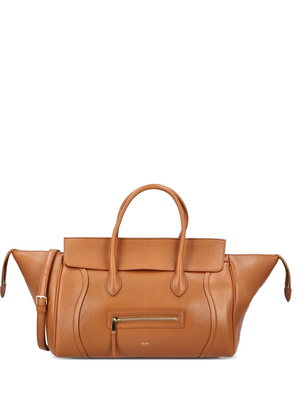 Celine Women Luggage Medium Leather Tote