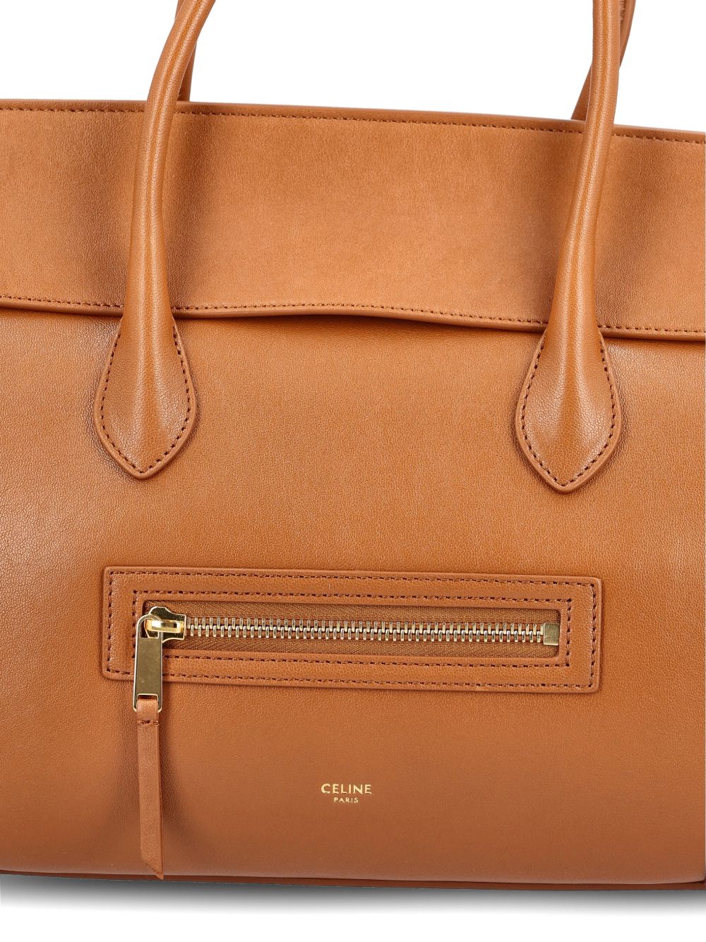 Celine Women Luggage Medium Leather Tote