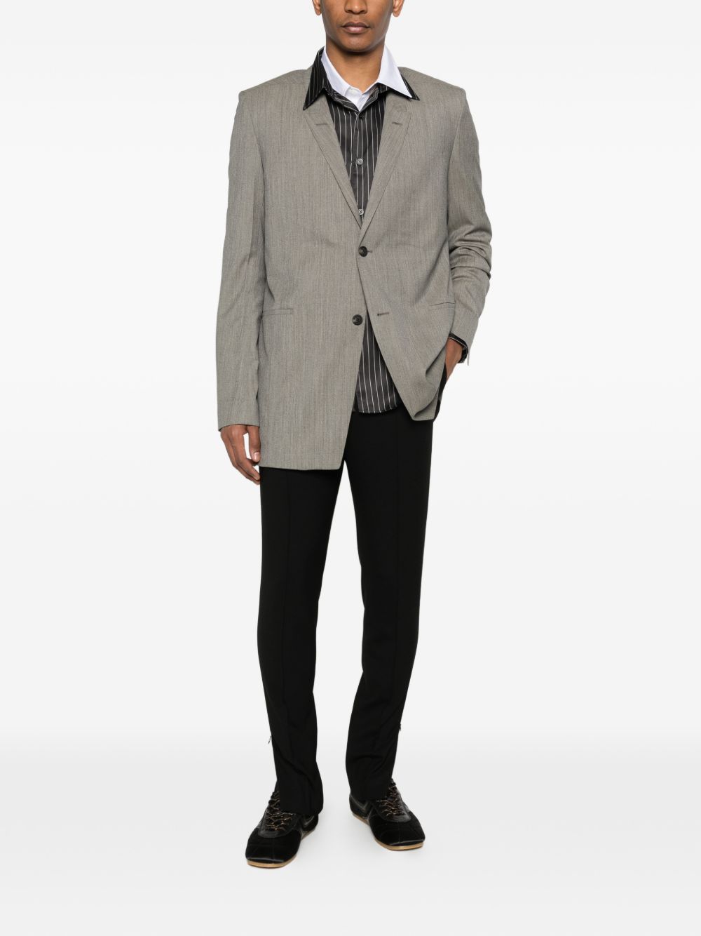 Celine Men Slim Wool Trousers