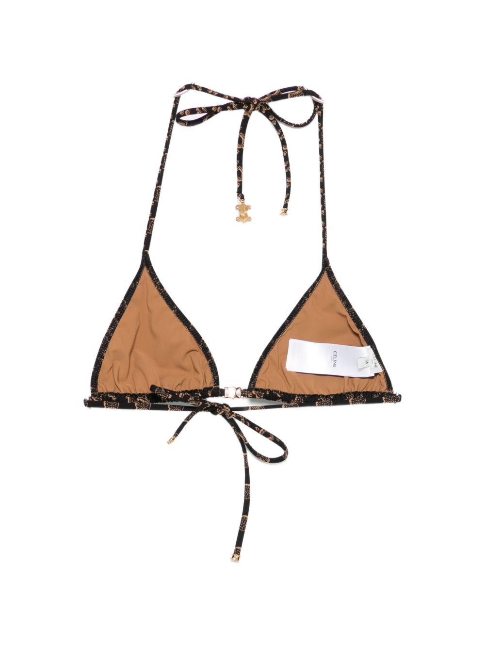 Celine Women Triomphe Bikini Top