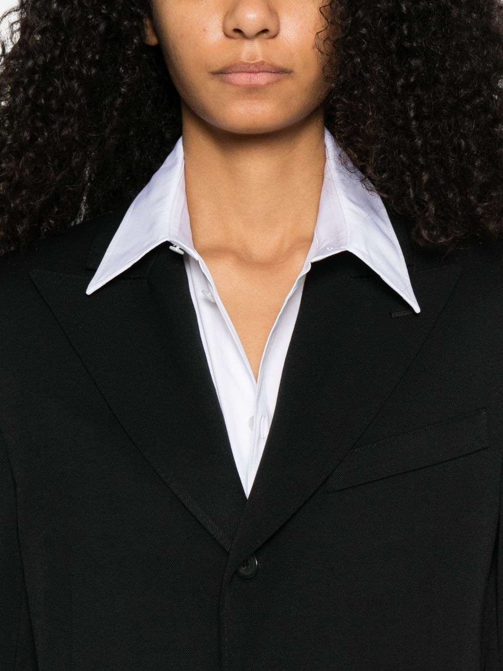 Celine Women Wool Single-Breasted Blazer Jacket