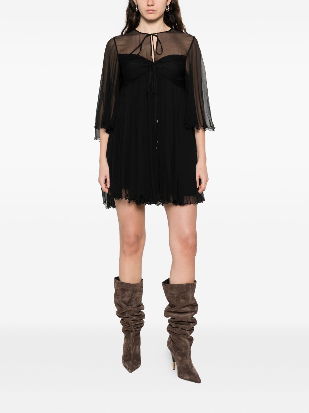 Chloé Women Silk Mini Dress