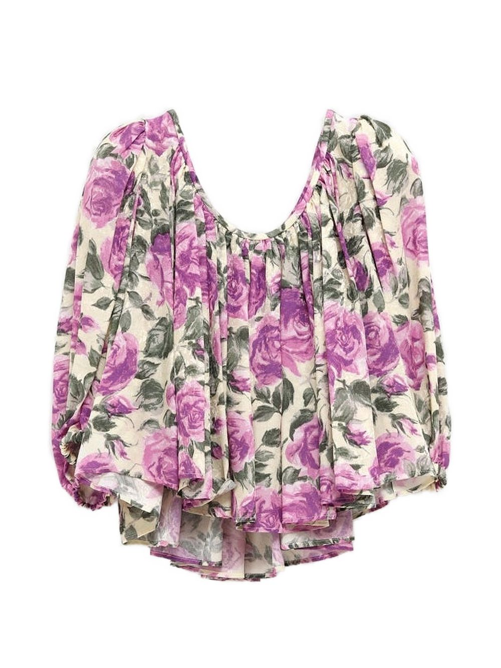 Chloé Women Printed Silk Top