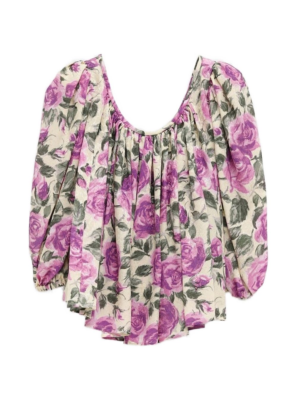 Chloé Women Printed Silk Top