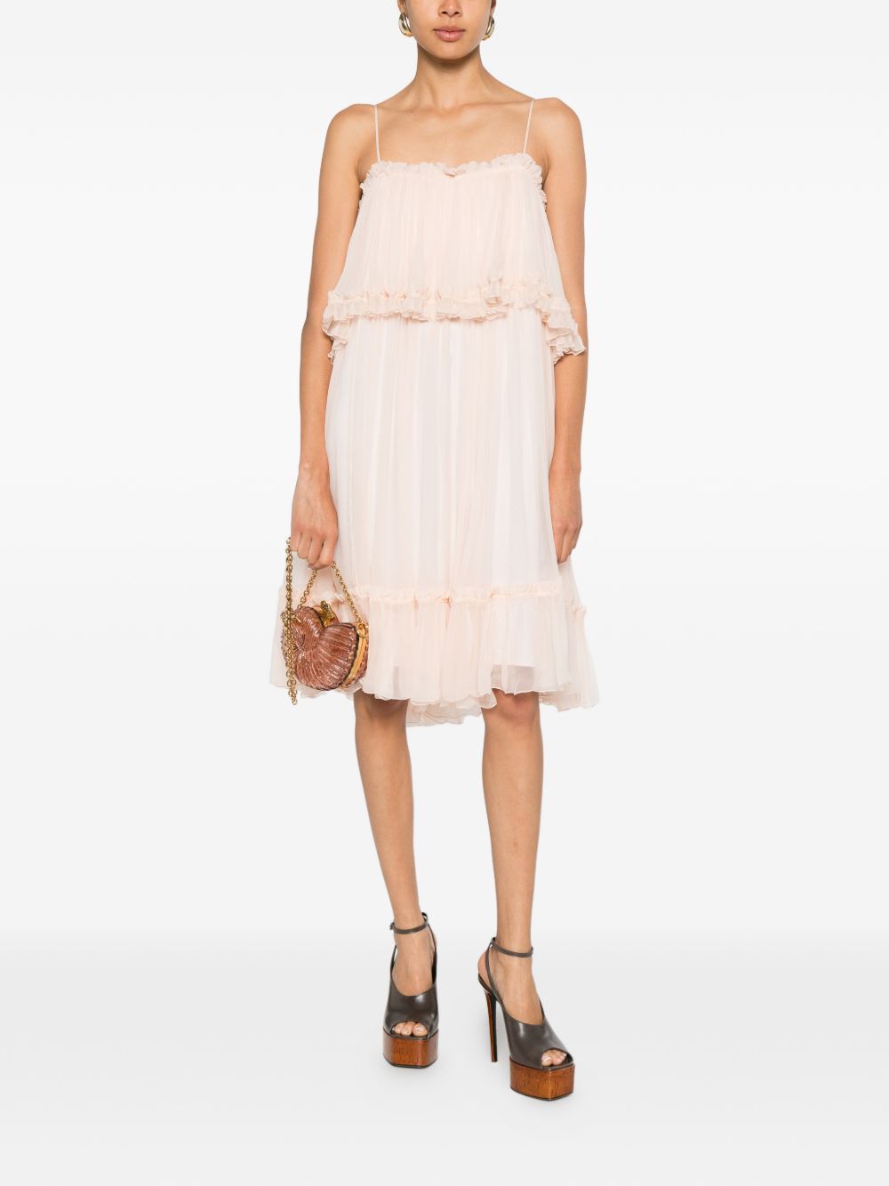 Chloé Women Silk Mini Dress