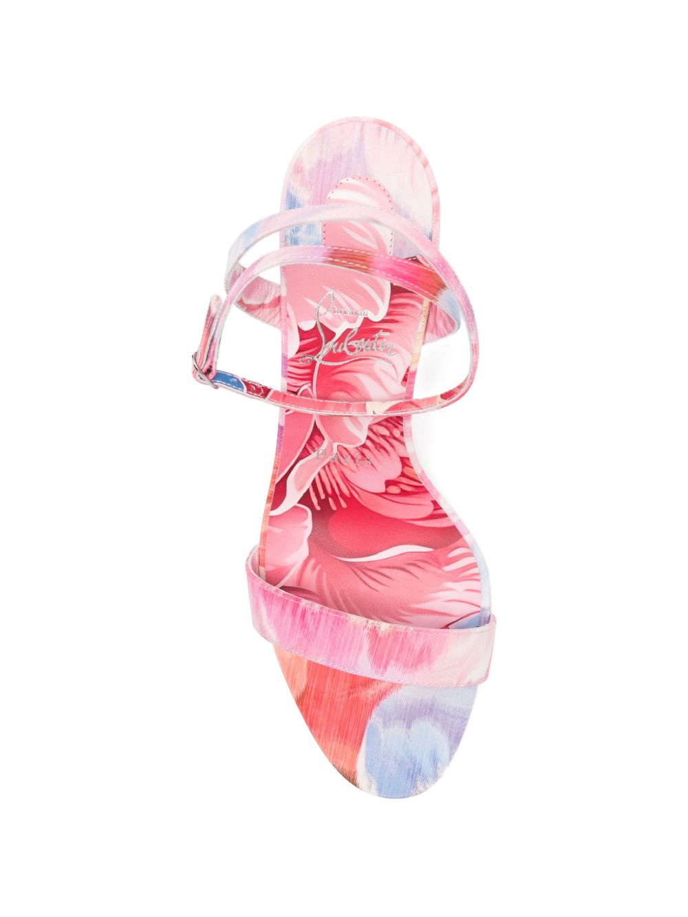 Christian Louboutin Women Miss Z Peony Print Sandals