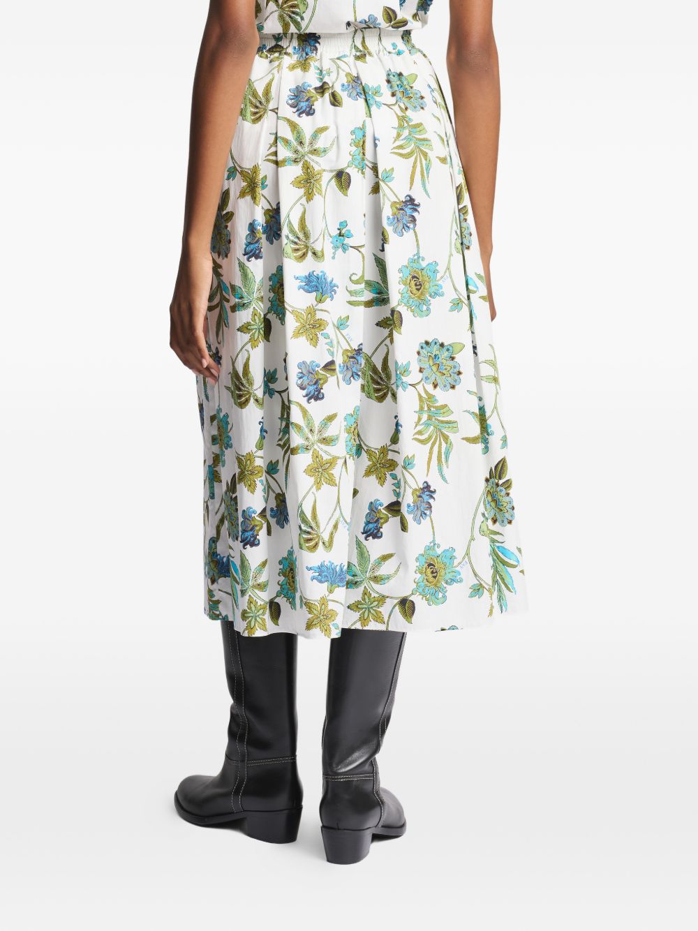 Fay Women Printed Cotton Skirt