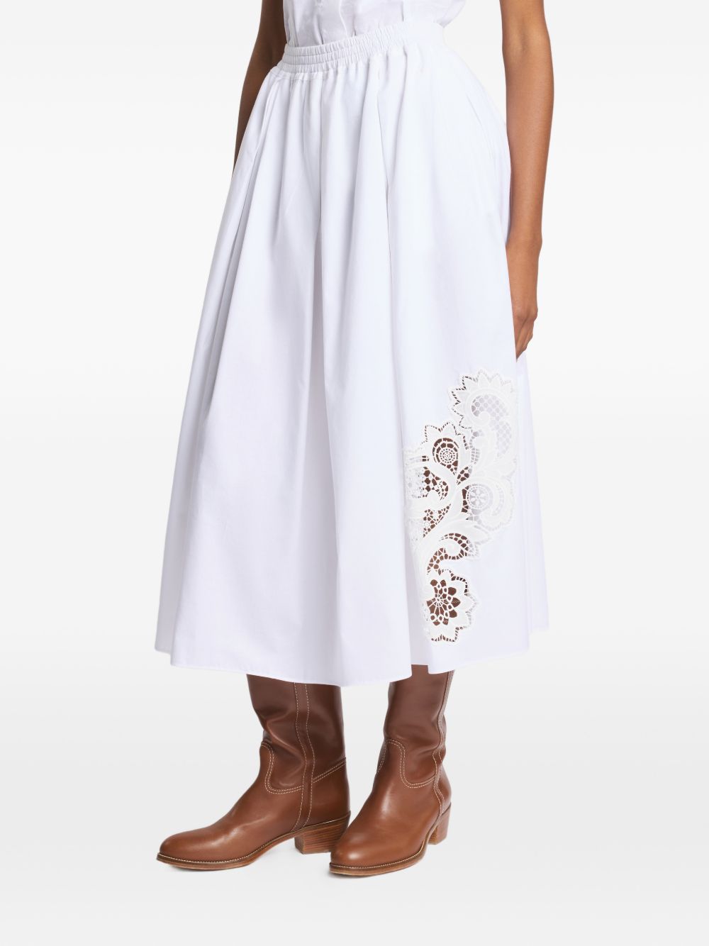 Fay Women Cotton Long Skirt