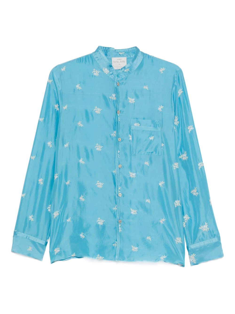 Forte Forte Women Embroidered Silk Shirt