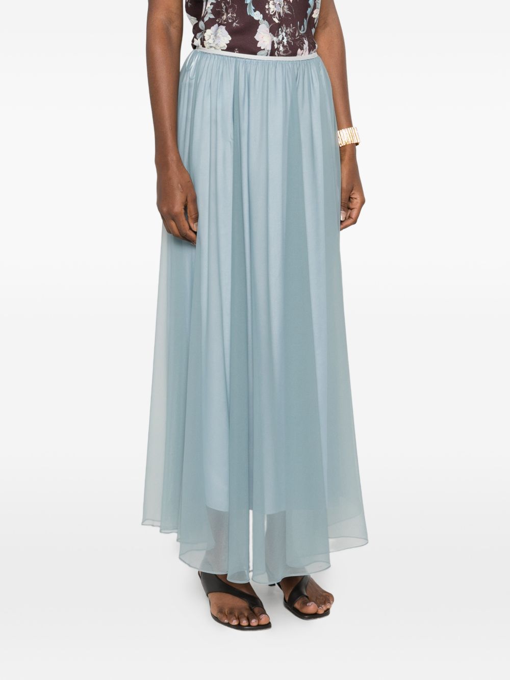 Forte Forte Women Chiffon Long Skirt
