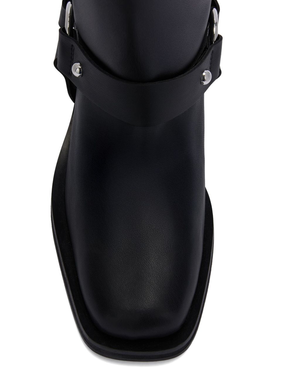 Ganni Women Recycled Leather Biker Boots
