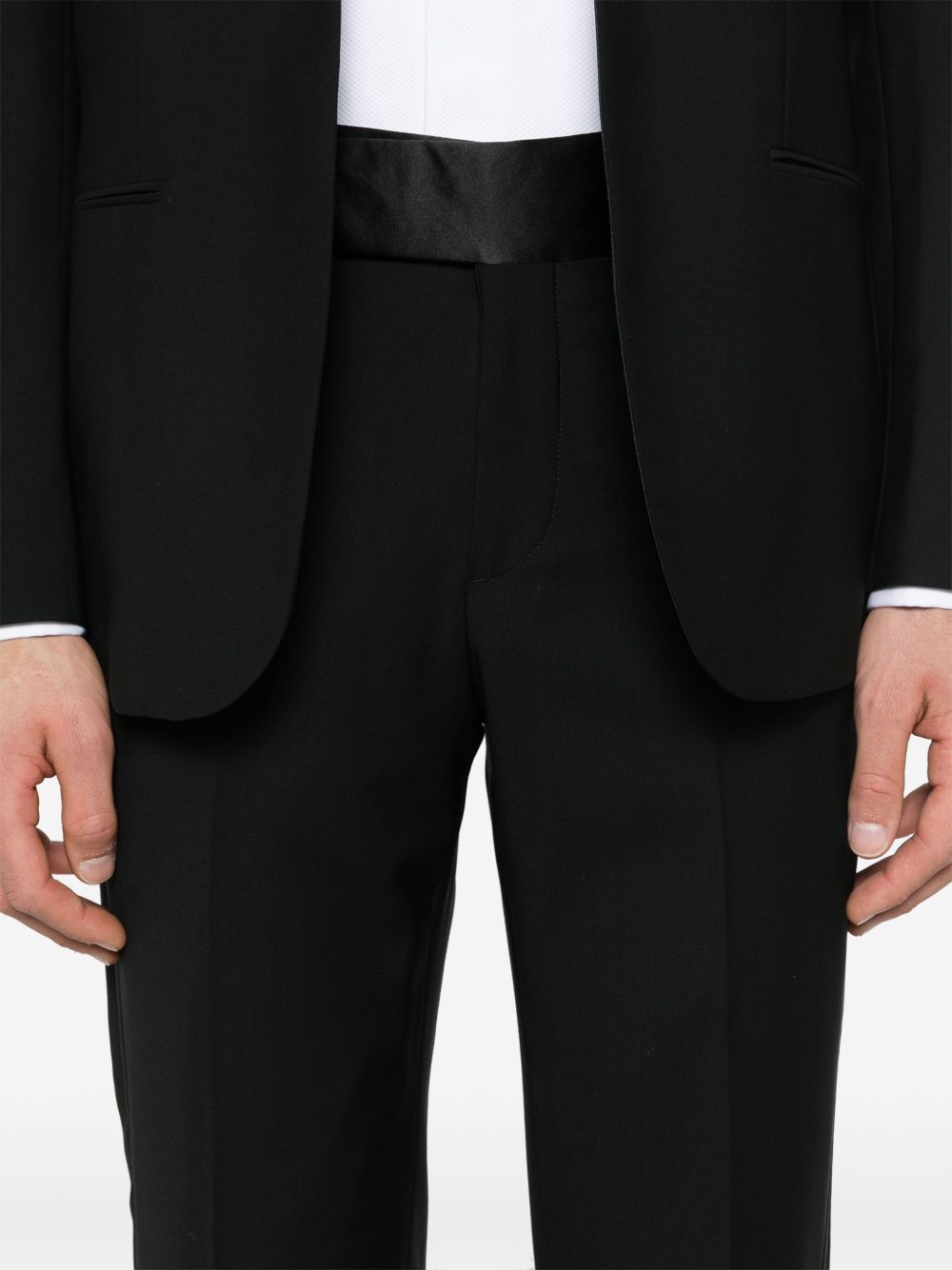 Giorgio Armani Men Slim Fit Wool Tuxedo Suit