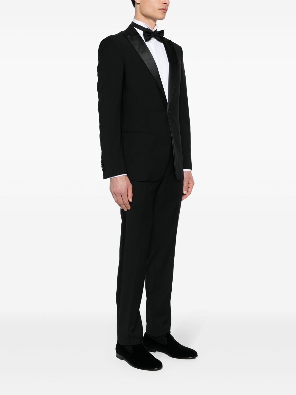 Giorgio Armani Men Slim Fit Wool Tuxedo Suit