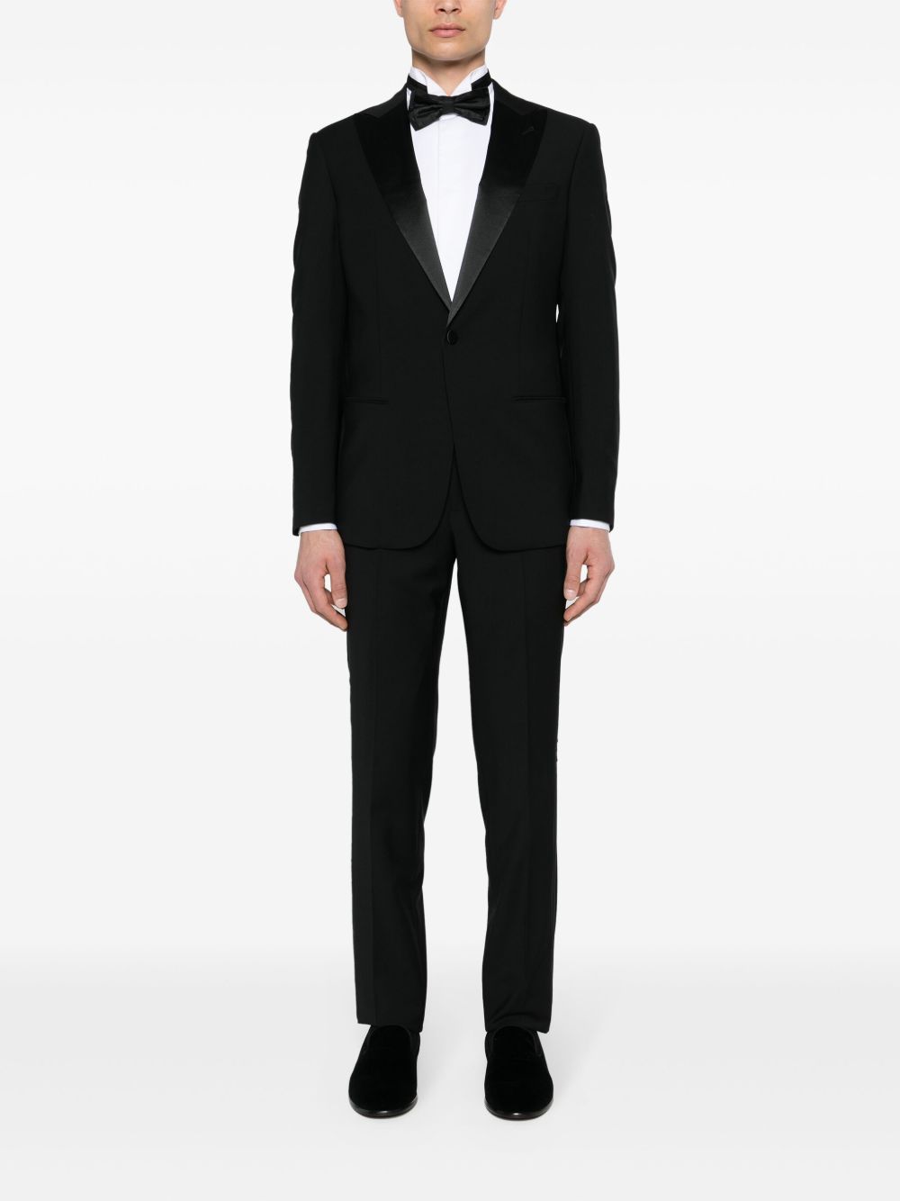 Giorgio Armani Men Slim Fit Wool Tuxedo Suit