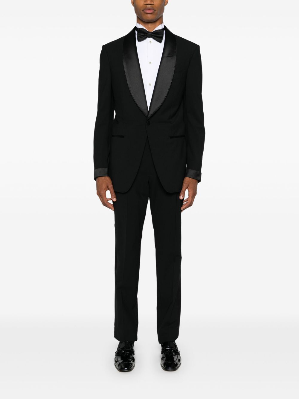 Giorgio Armani Men Cotton Smoking Shirt