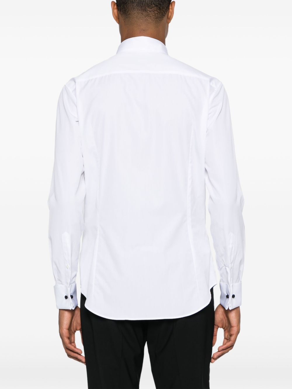Giorgio Armani Men Cotton Smoking Shirt