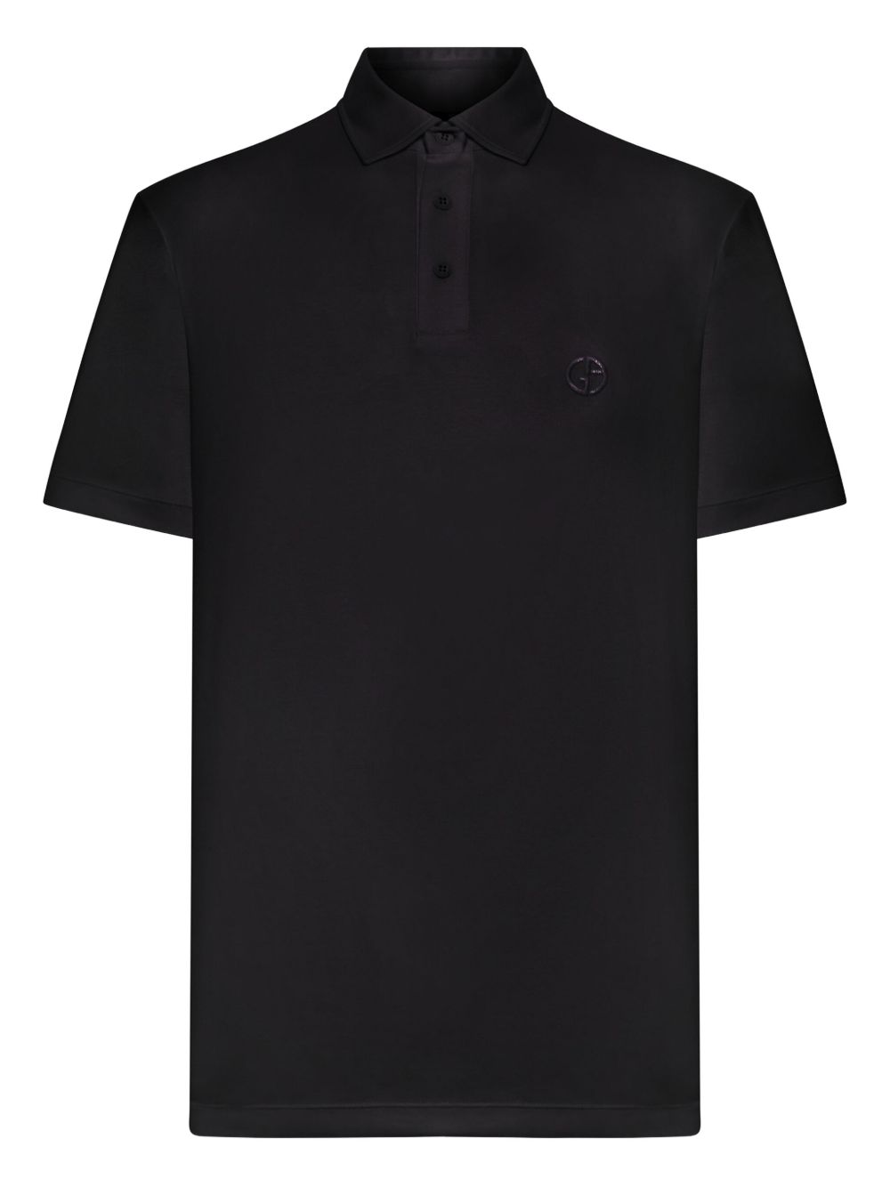 Giorgio Armani Men Interlock Cotton Polo Shirt